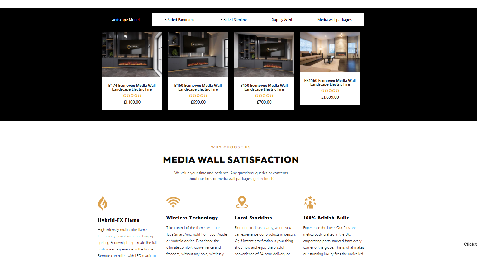 Econovex Fires Website